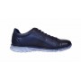 Pantofi casual barbati din piele naturala bleumarin 397BL